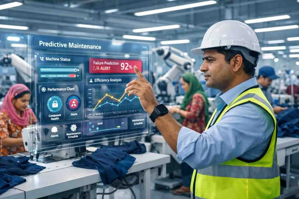 Factory Worker using AI