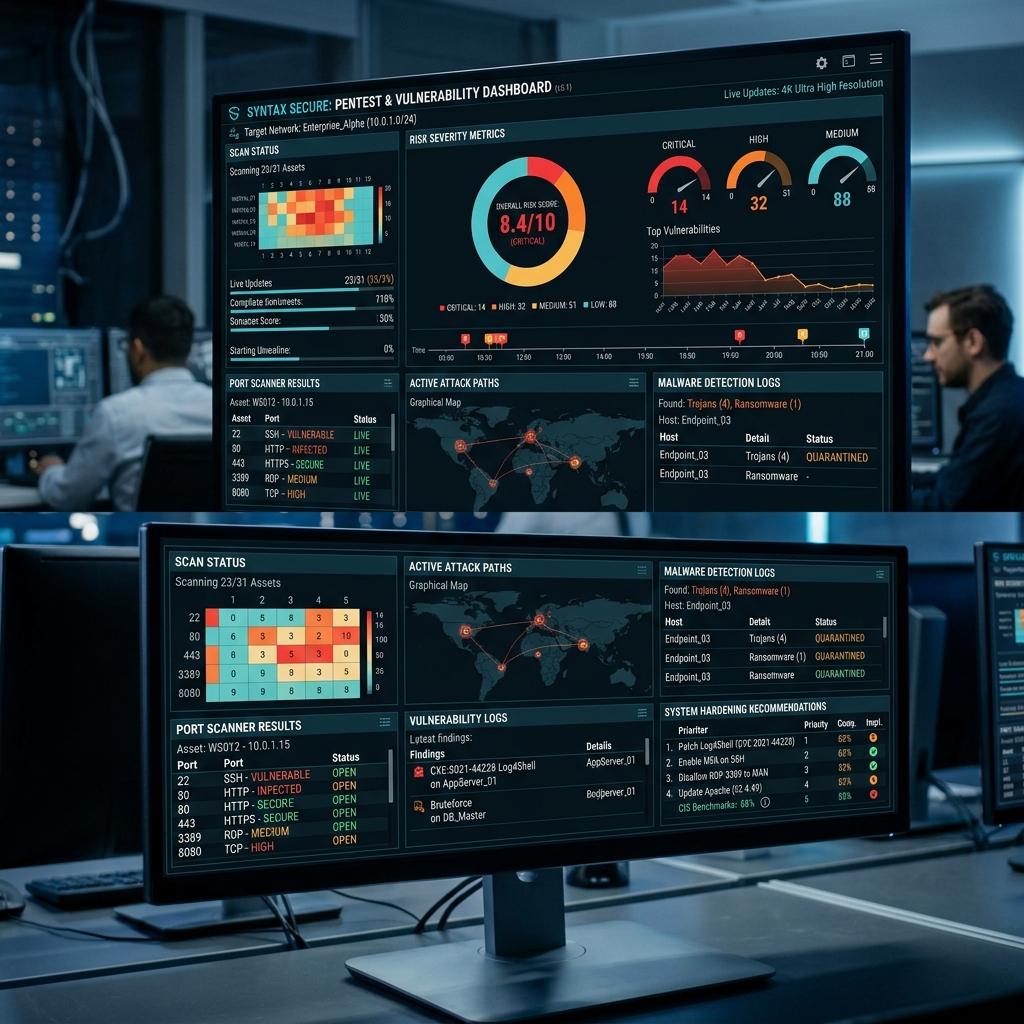 Botbari Vulnerability Assessment & Security Audit Dashboard